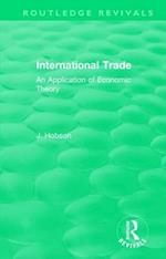 International Trade (Routledge Revivals)