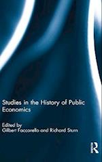 Studies in the History of Public Economics