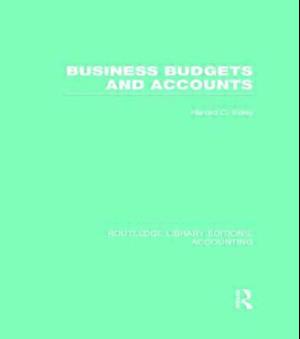 Business Budgets and Accounts (RLE Accounting)