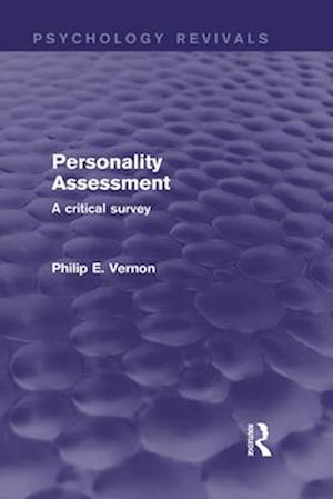 Personality Assessment (Psychology Revivals)