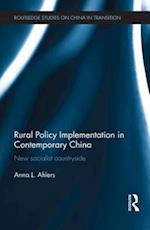 Rural Policy Implementation in Contemporary China