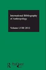 IBSS: Anthropology: 2012 Vol.58