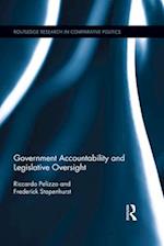 Government Accountability and Legislative Oversight