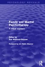 Family and Marital Psychotherapy (Psychology Revivals)