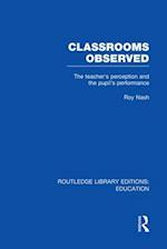 Classrooms Observed (RLE Edu L)