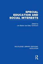 Special Education and Social Interests (RLE Edu M)