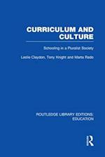 Curriculum and Culture (RLE: Education)