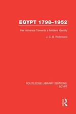 Egypt, 1798-1952 (RLE Egypt)