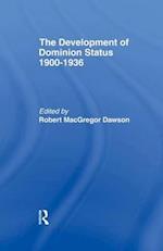 Development of Dominion Status 1900-1936