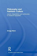 Philosophy and Rabbinic Culture