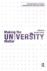 Making the University Matter