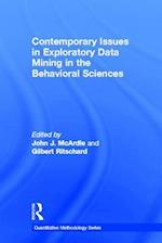 Contemporary Issues in Exploratory Data Mining in the Behavioral Sciences