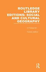 Routledge Library Editions: Social & Cultural Geography