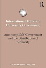 International Trends in University Governance