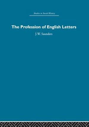 The Profession of English Letters