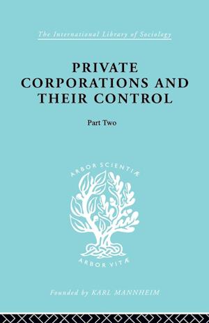 Private Corporations and their Control