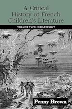 A Critical History of French Children's Literature