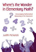Where's the Wonder in Elementary Math?