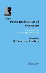 Frost Resistance of Concrete