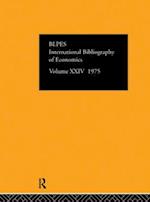 IBSS: Economics: 1975 Volume 24