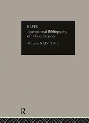 IBSS: Political Science: 1975 Volume 24