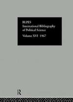 IBSS: Political Science: 1967 Volume 16