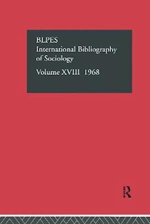 IBSS: Sociology: 1968 Vol 18