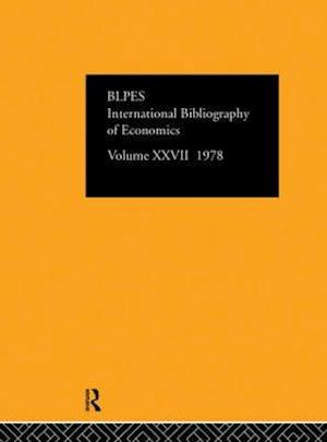 IBSS: Economics: 1978 Volume 27