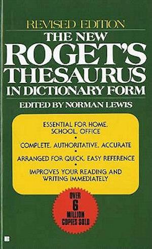 The New Roget's Thesaurus in Dictionary Form