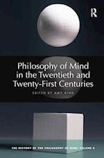 Philosophy of Mind in the Twentieth and Twenty-First Centuries