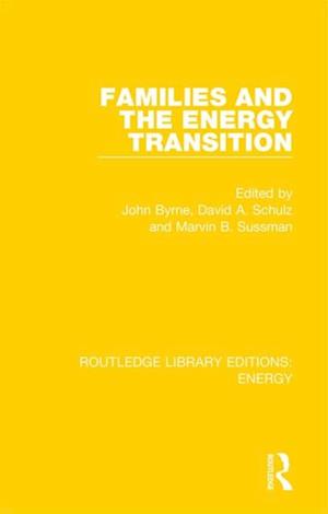 Families and the Energy Transition