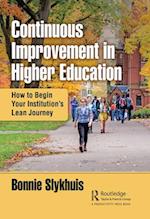 Continuous Improvement in Higher Education