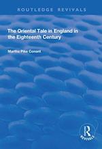 Oriental Tale in England in the Eighteenth Century