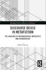 Discourse Deixis in Metafiction