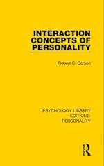 Interaction Concepts of Personality