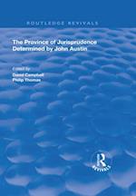 Province of Jurisprudence Determined by John Austin