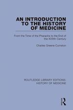 Introduction to the History of Medicine