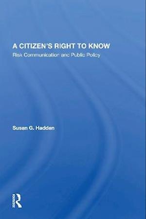 A Citizen''s Right To Know