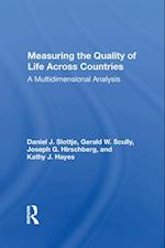 Measuring The Quality Of Life Across Countries