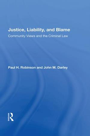 Justice, Liability, And Blame