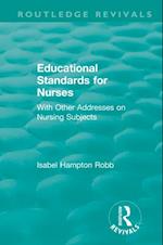 Educational Standards for Nurses