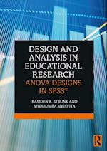 Design and Analysis in Educational Research