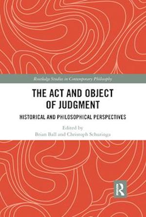 Act and Object of Judgment