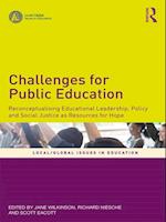 Challenges for Public Education