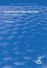 Social Work in Higher Education