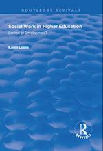 Social Work in Higher Education