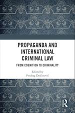 Propaganda and International Criminal Law