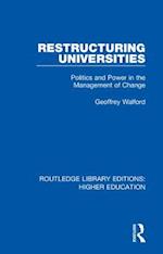 Restructuring Universities