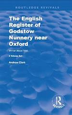 English Register of Godstow Nunnery near Oxford