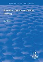 Education, Culture and Critical Thinking